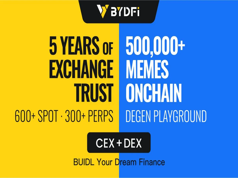 BYDFi Launches MoonX – A Breakthrough On-Chain Trading Tool, Laying the Foundation for the CEX + DEX Era